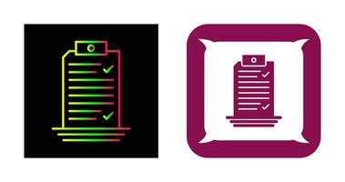 Check List Vector Icon