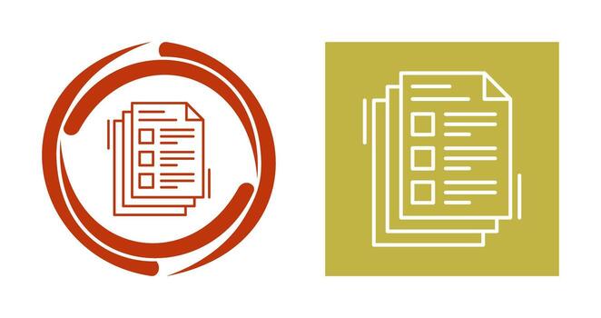 icono de vector de notas