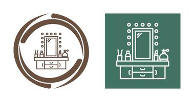 Dressing Table Vector Icon