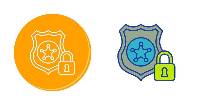 icono de vector de seguridad