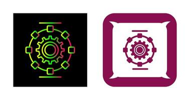 Automated Process Vector Icon
