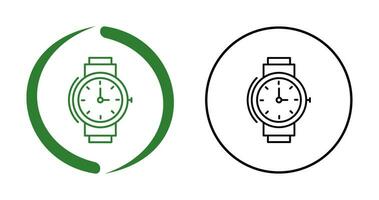 icono de vector de reloj de pulsera