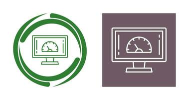 Speed Test Vector Icon