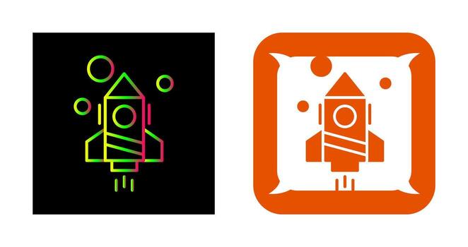 icono de vector de cohete