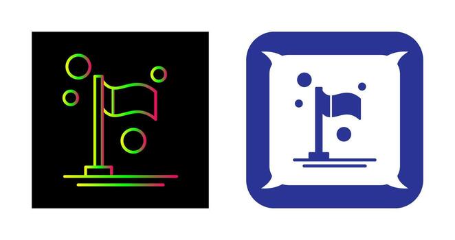 icono de vector de bandera