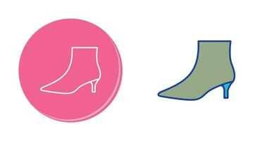 Boots with Heels Vector Icon