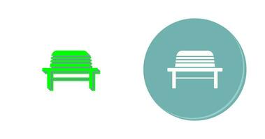 Garden Bench Vector Icon