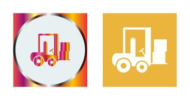 Forklifter Vector Icon