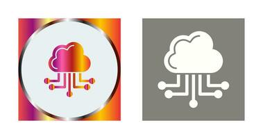 Cloud Computing Vector Icon