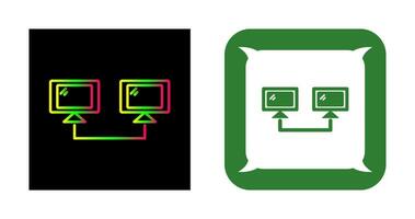 Connected Systems Vector Icon