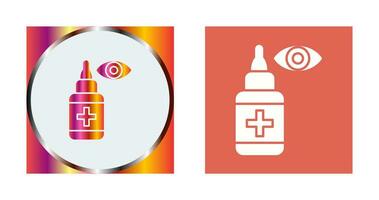 Eye Drop Vector Icon