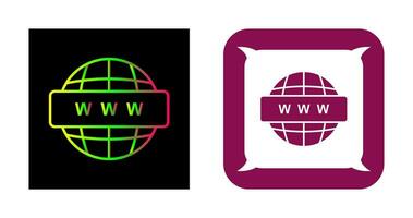 World Wide Web Vector Icon