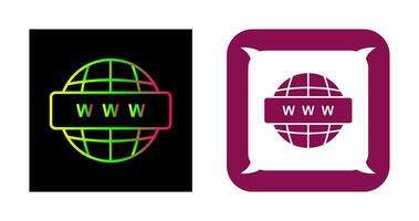 World Wide Web Vector Icon