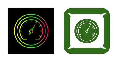 icono de vector de velocímetro