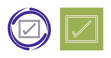 Checkbox Vector Icon