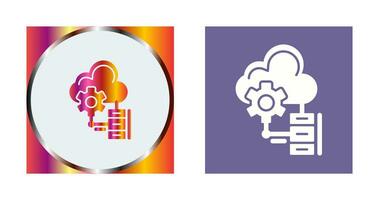 icono de vector de datos grandes