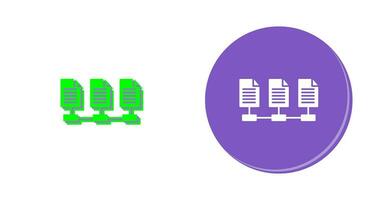 Network Files Vector Icon