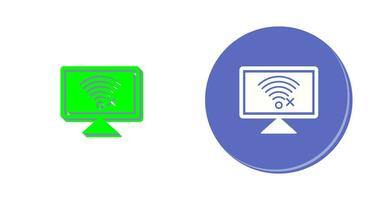 Disconnected Network Vector Icon