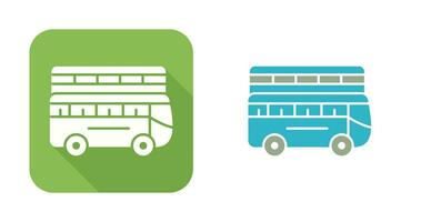 Double Bus Vector Icon