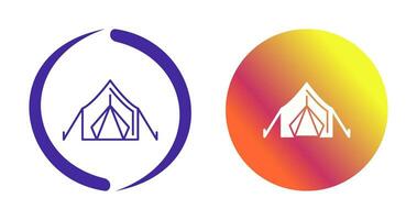 Tent Vector Icon