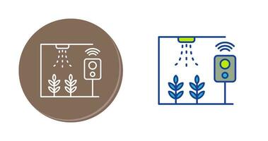 icono de vector de granja inteligente