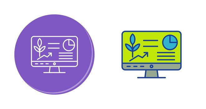 Computer Vector Icon