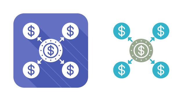 Distribution Vector Icon
