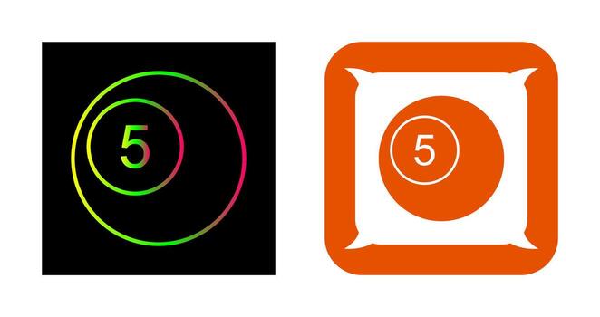 Pool Balls Vector Icon