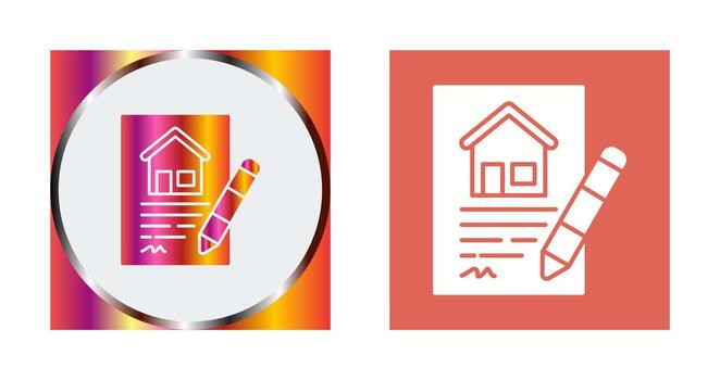 Contract Vector Icon