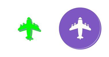 Flying Airplane Vector Icon