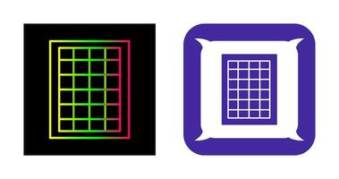 tabla de tasas vector icono