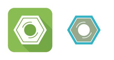 icono de vector de tuerca