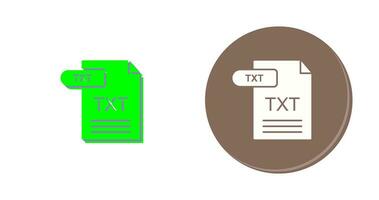 TXT Vector Icon