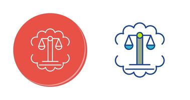 Justice Scale Vector Icon