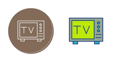 icono de vector de tv