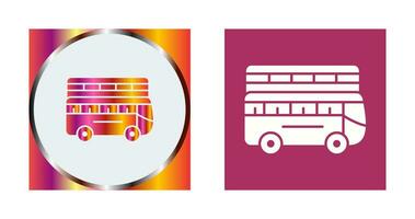 Double Bus Vector Icon