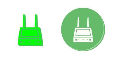 Unique Router Vector Icon