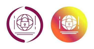 Internet Security Vector Icon