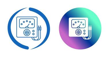 Voltmeter Vector Icon