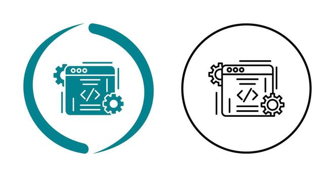 Coding Vector Icon