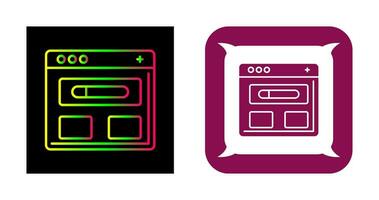 Browser Vector Icon