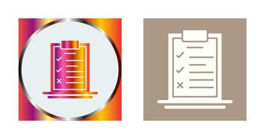 Checklist Vector Icon