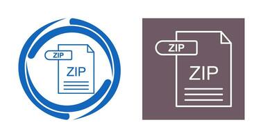 ZIP Vector Icon