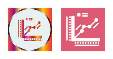 Graph Vector Icon