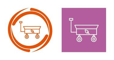 Garden Cart Vector Icon