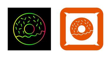 icono de vector de donut