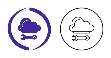 Cloud Computing Vector Icon