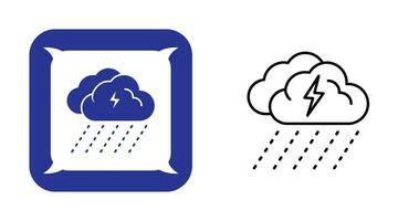 Rainy Day Vector Icon