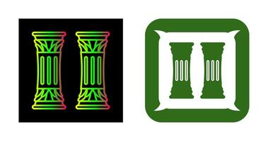 icono de vector de columna