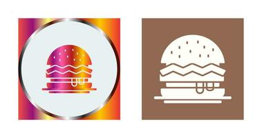 Hamburger Vector Icon